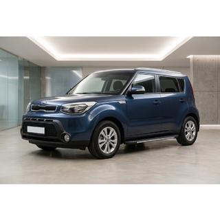 Boční prahy Bosphorus Grey (2 ks, hliník) Kia Soul II 2013–2018 fotografie 1