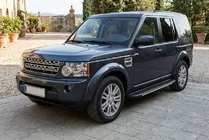 Land Rover Discovery IV 2009–2017 Boční prahy Bosphorus Grey (2 ks, hliník) fotografie 1