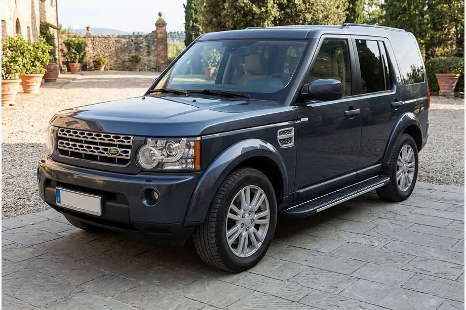 Land Rover Discovery IV 2009–2017 Boční prahy Bosphorus Grey (2 ks, hliník) Image