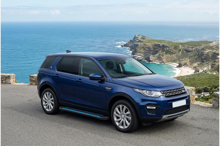 Land Rover Discovery Sport 2014– Boční nášlapy Maya Blue (2 ks, hliník) 2014-2019 Image
