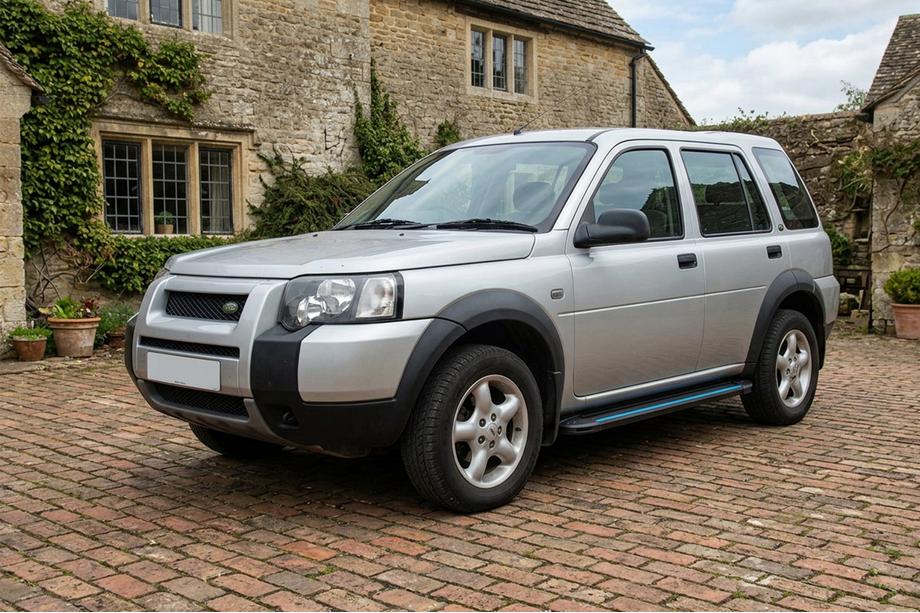 Land Rover Freelander I 1997–2006 Boční nášlapy Maya Blue (2 ks, hliník) Image