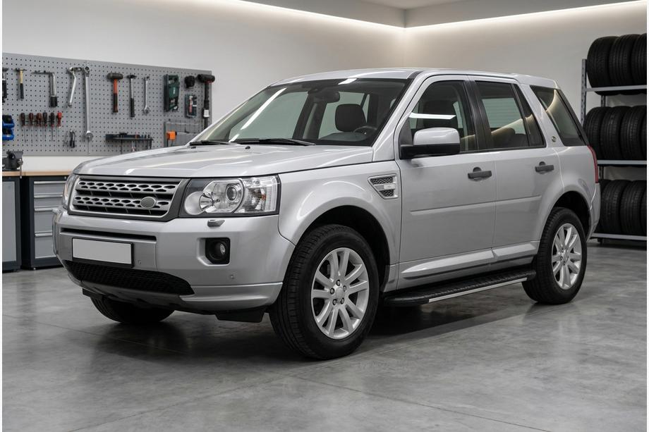 Land Rover Freelander II 2006–2014 Boční prahy Bosphorus Grey (2 ks, hliník) Image
