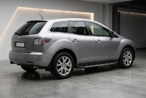 Mazda CX-7 2006–2012 Boční prahy Bosphorus Grey (2 ks, hliník) fotografie 1