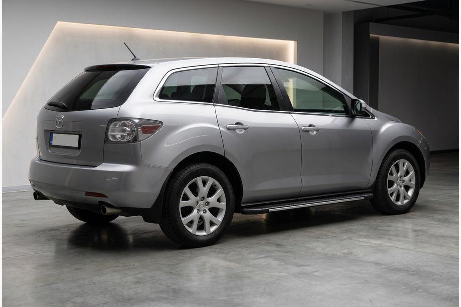 Mazda CX-7 2006–2012 Boční prahy Bosphorus Grey (2 ks, hliník) Image