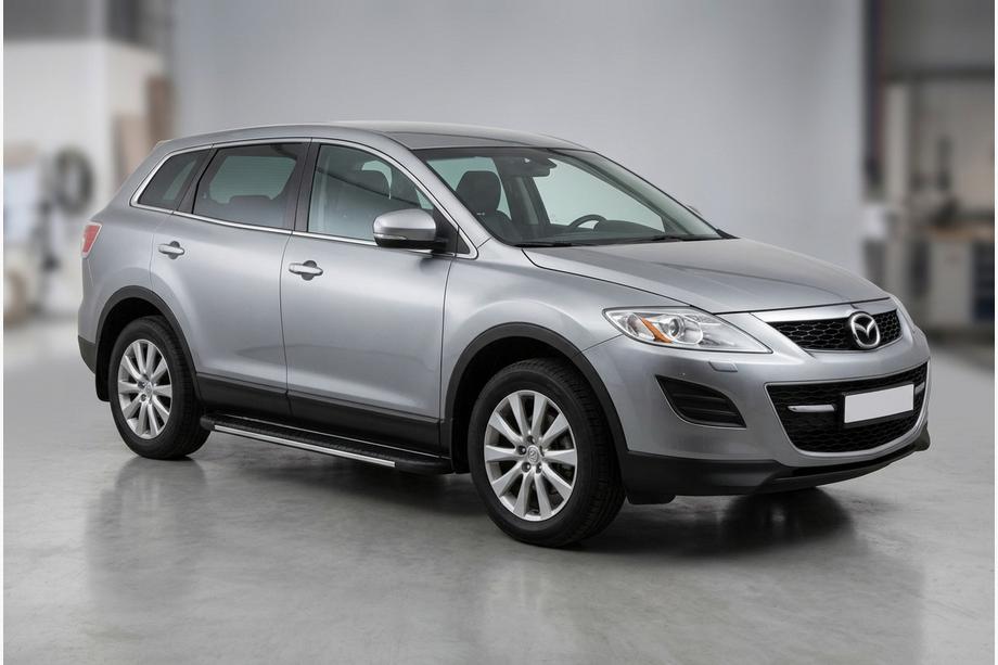 Mazda CX-9 2007–2016 Boční prahy Bosphorus Grey (2 ks, hliník) Image