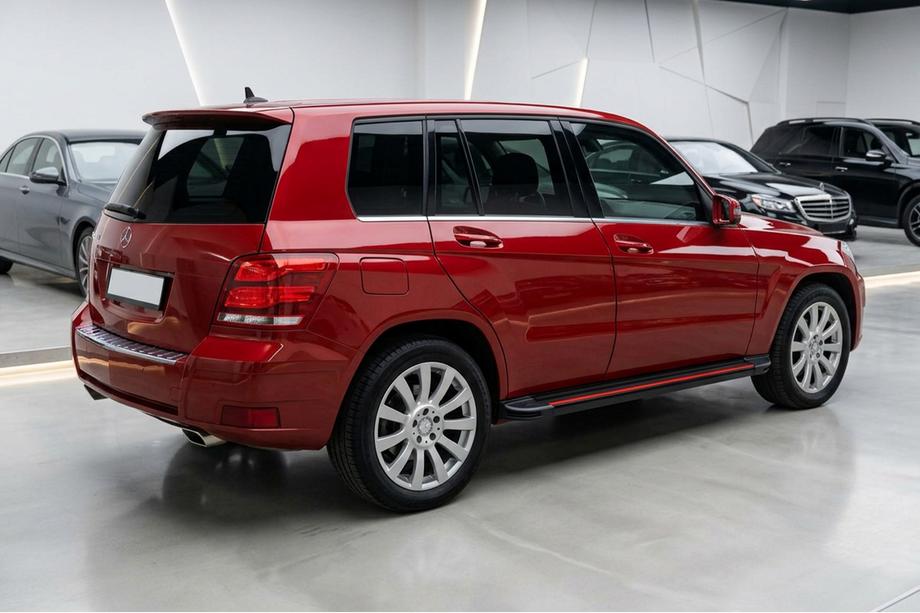 Mercedes GLK třída X204 2008–2015 Boční nášlapy Maya Red (2 ks, hliník) Image