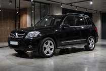 Mercedes GLK třída X204 2008–2015 Boční prahy Bosphorus Grey (2 ks, hliník) fotografie 1