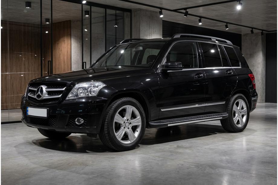 Mercedes GLK třída X204 2008–2015 Boční prahy Bosphorus Grey (2 ks, hliník) Image