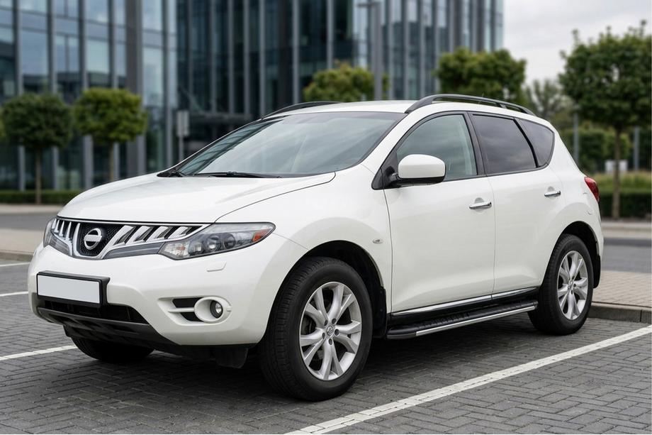 Nissan Murano 2008–2014 Boční prahy Bosphorus Grey (2 ks, hliník) Image