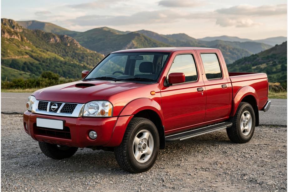 Nissan NP300 1999–2015 Boční prahy Bosphorus Grey (2 ks, hliník) Image