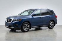 Nissan Pathfinder R52 2012–2021 Boční prahy Bosphorus Black (2 ks, hliník) fotografie 1