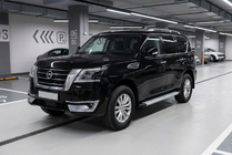 Nissan Patrol Y62 2010–2024 Boční nášlapy Maya V2 (2 ks, hliník) fotografie 1