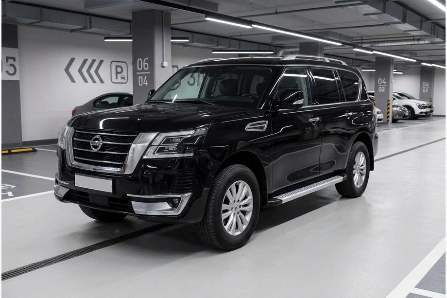 Nissan Patrol Y62 2010–2024 Boční nášlapy Maya V2 (2 ks, hliník) Image