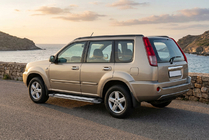 Nissan X-trail T30 2002–2007 Boční nášlapy Rainbow (2 ks, hliník) fotografie 1