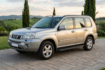 Nissan X-trail T30 2002–2007 Boční prahy Bosphorus Black (2 ks, hliník) fotografie 1