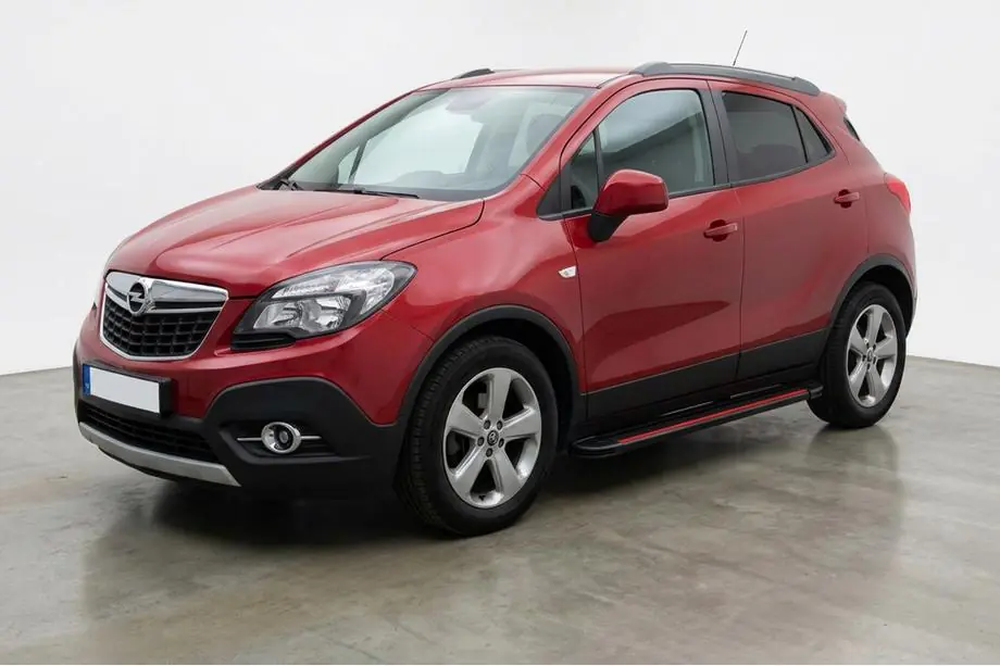 Opel Mokka 2012–2021 Boční nášlapy Maya Red (2 ks, hliník) Image