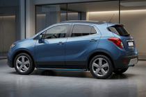 Opel Mokka 2012–2021 Boční nášlapy Maya Blue (2 ks, hliník) fotografie 1