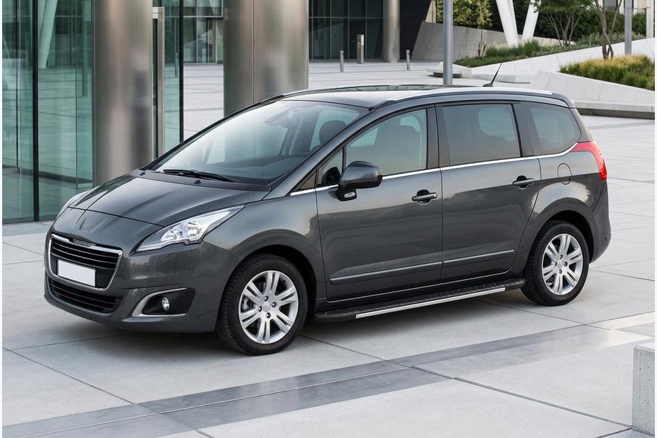 Peugeot 5008 2009–2016 Boční prahy Bosphorus Grey (2 ks, hliník) Image
