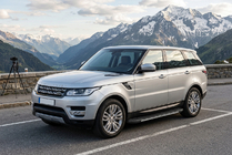 Range Rover Sport 2014–2022 Boční prahy Bosphorus Grey (2 ks, hliník) fotografie 1