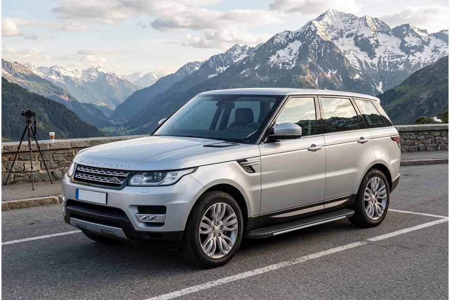 Range Rover Sport 2014–2022 Boční prahy Bosphorus Grey (2 ks, hliník) Image