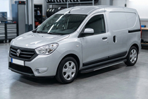 Renault Dokker 2013–2022 Boční prahy Bosphorus Grey (2 ks, hliník) fotografie 1