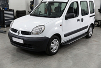 Renault Kangoo 1998–2008 Boční prahy Bosphorus Grey (2 ks, hliník) fotografie 1