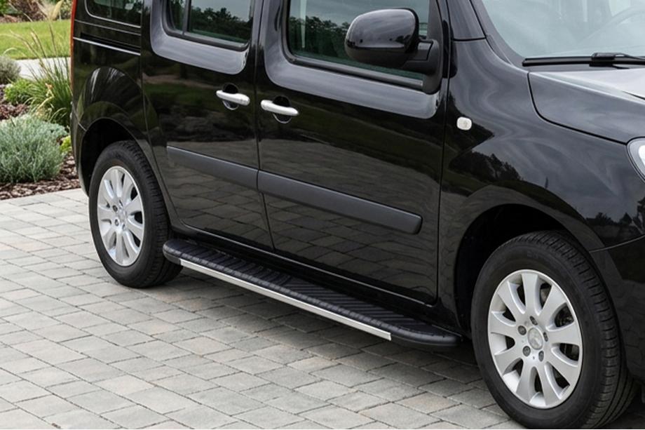 Renault Kangoo 2008–2020 Boční prahy Bosphorus Grey (2 ks, hliník) Image