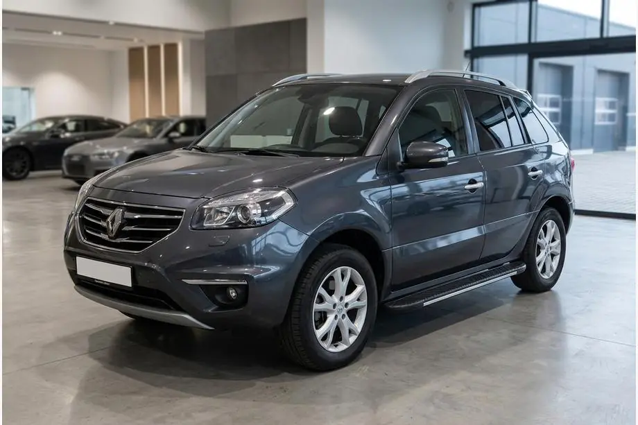 Renault Koleos 2008–2016 Boční prahy Bosphorus Grey (2 ks, hliník) Image