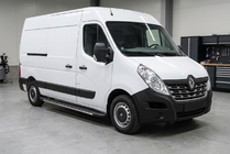 Renault Master 2011–2023 Boční prahy Bosphorus Grey (2 ks, hliník) fotografie 1