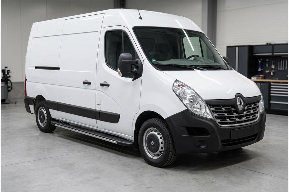 Renault Master 2011–2023 Boční prahy Bosphorus Grey (2 ks, hliník) Image