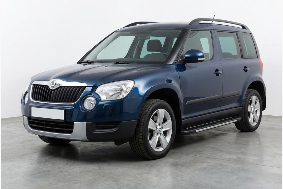 Skoda Yeti 2009–2017 Boční prahy Bosphorus Grey (2 ks, hliník) Image