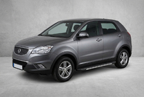 SsangYong Korando 2010–2019 Boční prahy Bosphorus Grey (2 ks, hliník) fotografie 1