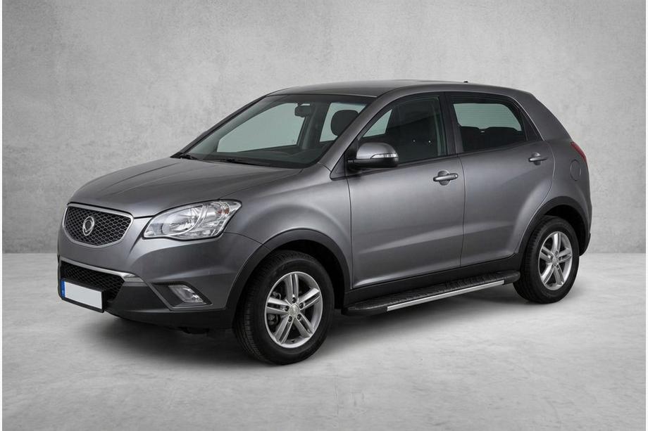 SsangYong Korando 2010–2019 Boční prahy Bosphorus Grey (2 ks, hliník) Image