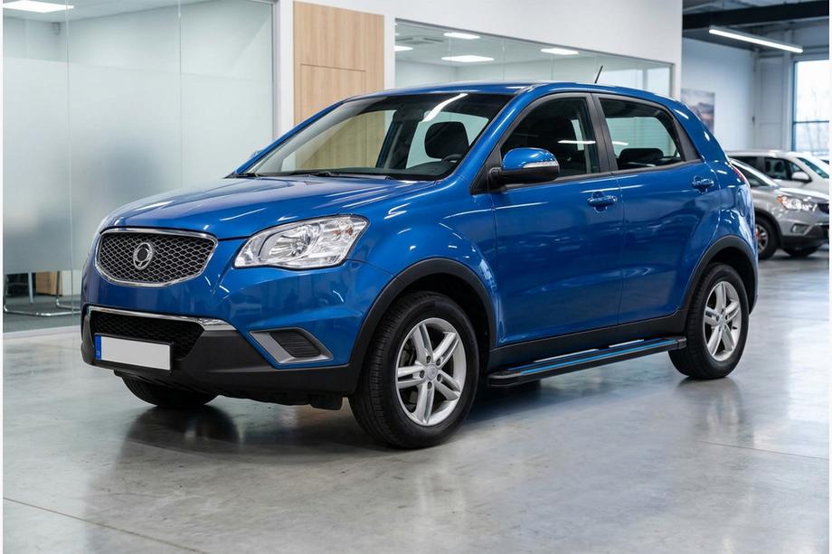 SsangYong Korando 2010–2019 Boční nášlapy Maya Blue (2 ks, hliník) Image