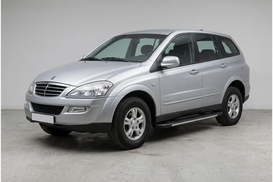 SsangYong Kyron 2005–2014 Boční prahy Bosphorus Grey (2 ks, hliník) Image