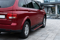 SsangYong Kyron 2005–2014 Boční nášlapy Maya Red (2 ks, hliník) fotografie 1