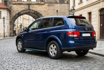 SsangYong Kyron 2005–2014 Boční nášlapy Maya Blue (2 ks, hliník) fotografie 1
