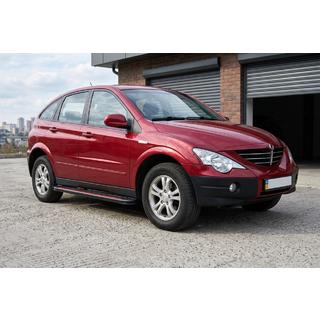 Boční nášlapy Maya Red (2 ks, hliník) SsangYong Action 2005–2018 fotografie 1