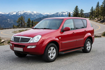 SsangYong Rexton I 2001–2017 Boční prahy Maya Red (2 ks, hliník) 2012-2017 fotografie 1