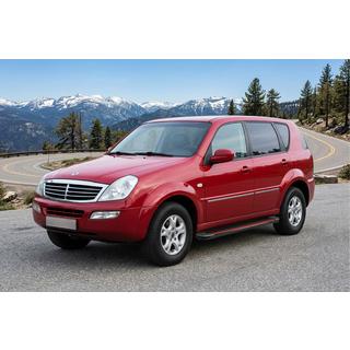 Boční prahy Maya Red (2 ks, hliník) SsangYong Rexton I 2001–2017 fotografie 1