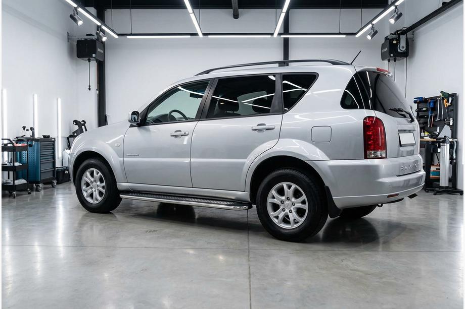 SsangYong Rexton I 2001–2017 Boční nášlapy Maydos V2 (2 ks, hliník + nerez) 2012-2017 Image