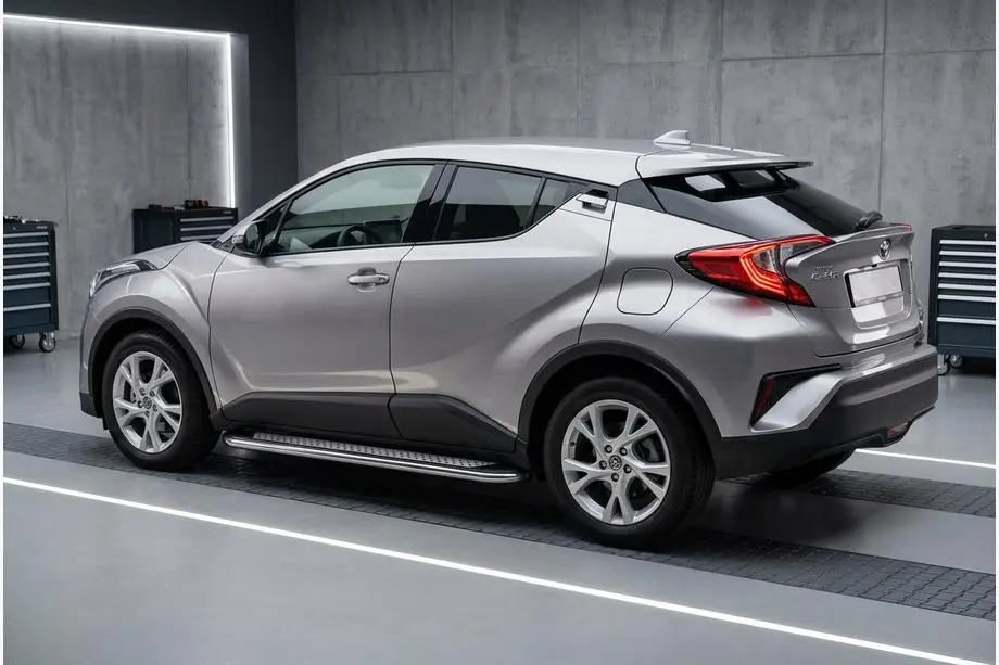 Toyota C-HR 2016–2023 Boční nášlapy Maydos V2 (2 ks, hliník) Image