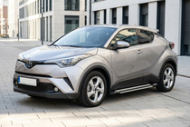 Toyota C-HR 2016–2023 Boční nášlapy Rainbow (2 ks, hliník) fotografie 1
