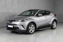 Toyota C-HR 2016–2023 Boční prahy Bosphorus Grey (2 ks, hliník) fotografie 1