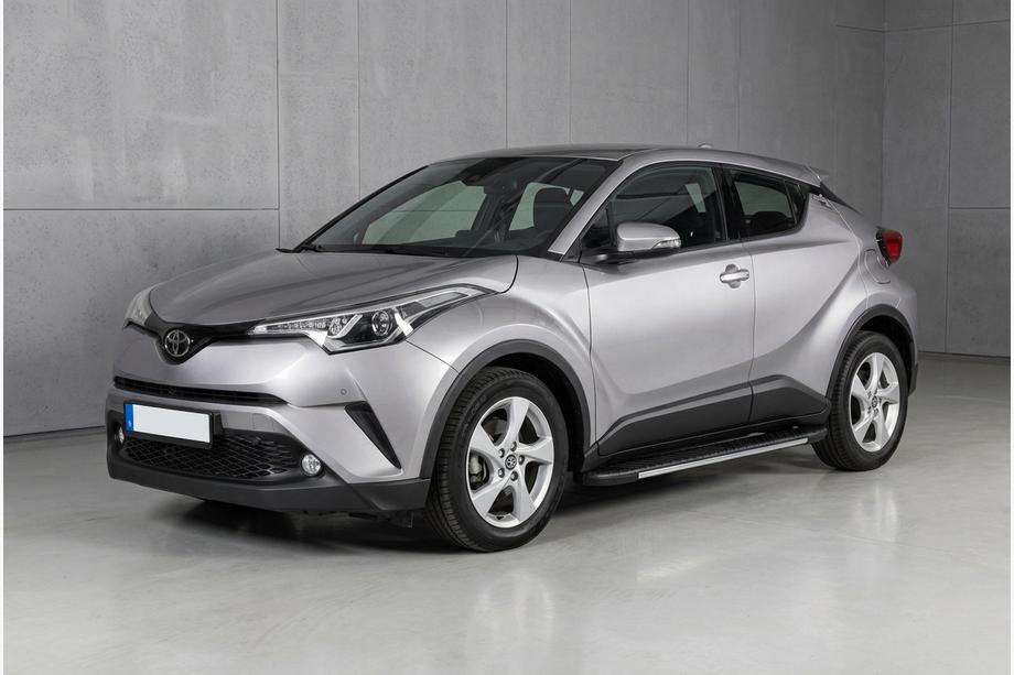 Toyota C-HR 2016–2023 Boční prahy Bosphorus Grey (2 ks, hliník) Image