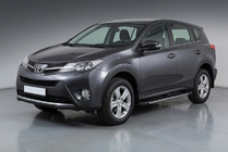Toyota Rav 4 2013–2018 Boční prahy Bosphorus Grey (2 ks, hliník) fotografie 1