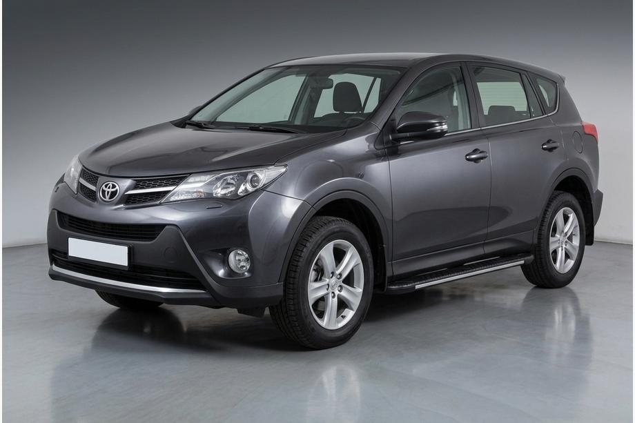 Toyota Rav 4 2013–2018 Boční prahy Bosphorus Grey (2 ks, hliník) Image