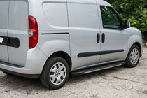 Opel Combo 2012–2018 Boční prahy Bosphorus Grey (2 ks, hliník) fotografie 1