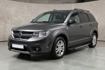 Dodge Journey 2008–2020 Boční prahy Bosphorus Grey (2 ks, hliník) fotografie 1