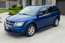 Dodge Journey 2008–2020 Boční nášlapy Maya Blue (2 ks, hliník) fotografie 1